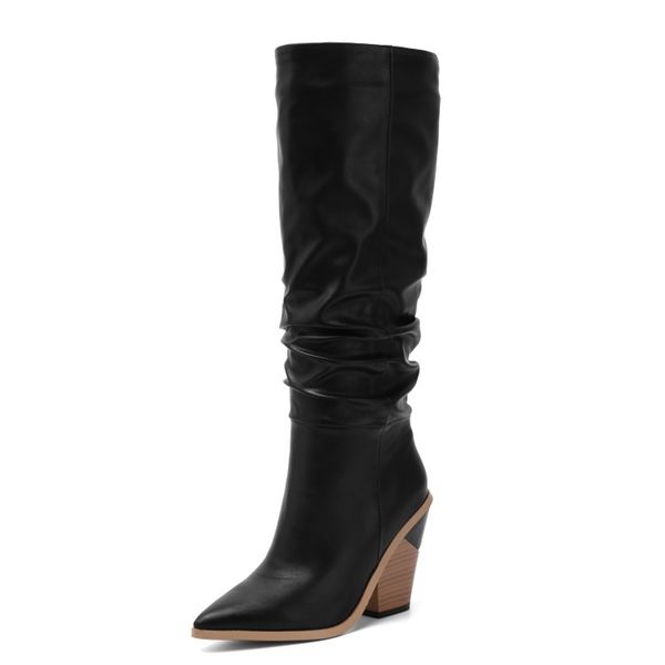 new fashion women shoes boots knee-high pointed toe boots autumn winter big size black white brown warm
new fashion women shoes boots knee-high pointed toe boots autumn winter big size black white brown warm