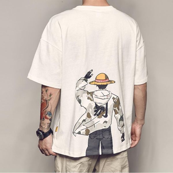 oversized one piece luffy anime basic print t shirt short sleeve 2020 funny fashion korean harajuku student plus size clothes, White;black
oversized one piece luffy anime basic print t shirt short sleeve 2020 funny fashion korean harajuku student plus size clothes, White;black