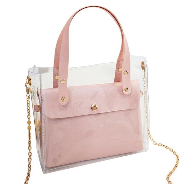 fanspack women's transparent shoulder bags fashion pu leather handle bag crossbody bag with inner purse 2020 new arrive
fanspack women's transparent shoulder bags fashion pu leather handle bag crossbody bag with inner purse 2020 new arrive