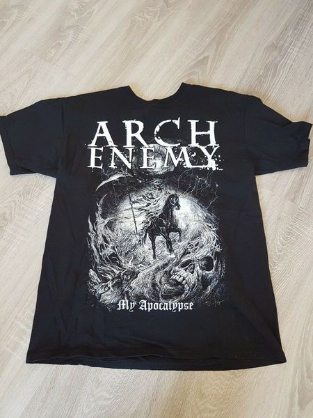 arch enemy - my apocalypse t-shirt - sehr guter zustand o-neck fashion casual print t shirt tee plus size
arch enemy - my apocalypse t-shirt - sehr guter zustand o-neck fashion casual print t shirt tee plus size