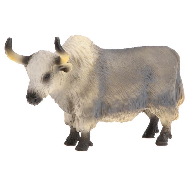 5.6 inch white bos grunniens wild animal model figurine statue kids toy, home office desk decor, collectibles
5.6 inch white bos grunniens wild animal model figurine statue kids toy, home office desk decor, collectibles