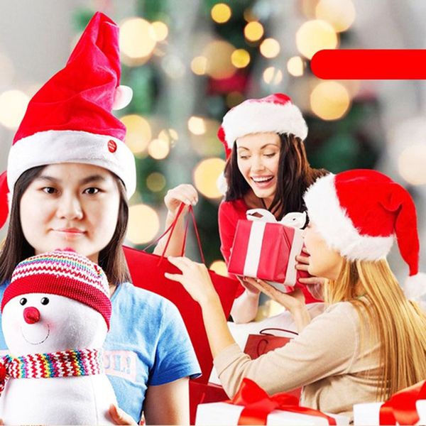 magic plush santa hat electric funny christmas cap christmas decorations for home swing navidad sing music dancing hat
magic plush santa hat electric funny christmas cap christmas decorations for home swing navidad sing music dancing hat