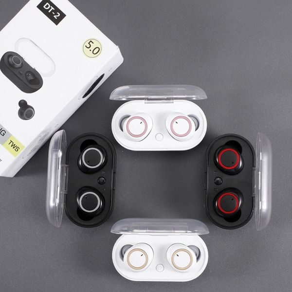 dt-2 tws earphone 5.0 bluetooth headphone 3d stereo wireless earphone with dual microphone 5.0 in-earphone handsport earbuds
dt-2 tws earphone 5.0 bluetooth headphone 3d stereo wireless earphone with dual microphone 5.0 in-earphone handsport earbuds