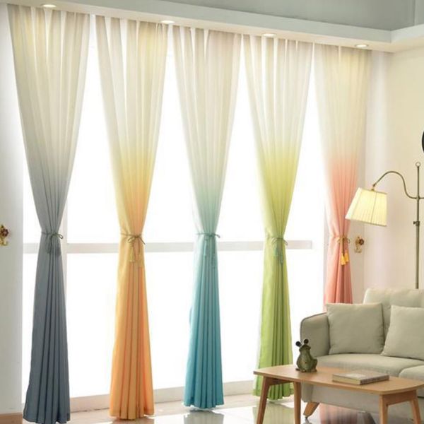 gradient color curtains european minimalist style semi-shading screens window curtains for living room home decor
gradient color curtains european minimalist style semi-shading screens window curtains for living room home decor