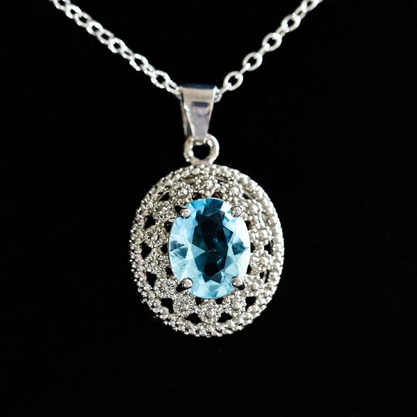 chokers fashion round circle sea blue cut zircon pedant necklace for women ladies chain crystal wedding jewelry gift, Golden;silver
chokers fashion round circle sea blue cut zircon pedant necklace for women ladies chain crystal wedding jewelry gift, Golden;silver