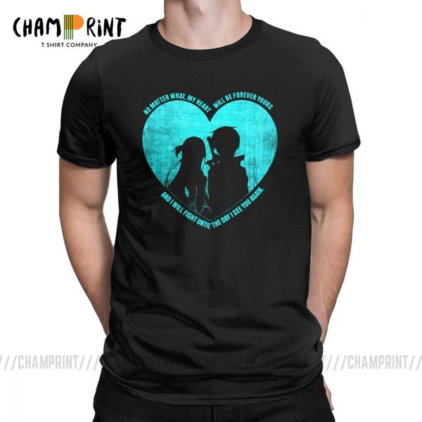 men t shirts sword art online vintage short sleeve asuna kirito sao love tees o neck 100% cotton printing t-shirt
men t shirts sword art online vintage short sleeve asuna kirito sao love tees o neck 100% cotton printing t-shirt