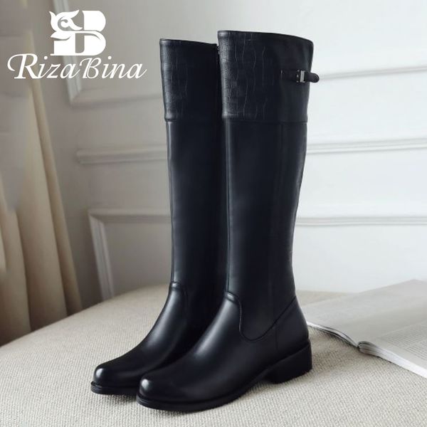 boots rizabina knight women round toe side zipper flats shoes knee high winter warm footwear size 34-41, Black
boots rizabina knight women round toe side zipper flats shoes knee high winter warm footwear size 34-41, Black