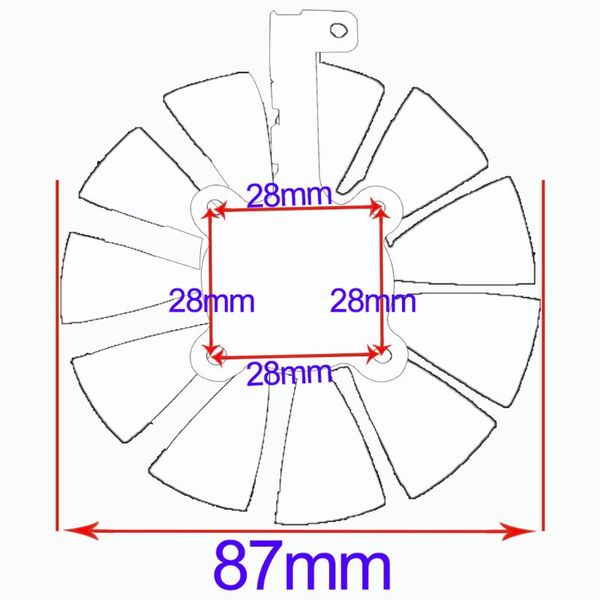 87MM PLD09210S12M PLD09210S12HH Cooling Fan Replace For Graphics Card Fan K92F
87MM PLD09210S12M PLD09210S12HH Cooling Fan Replace For Graphics Card Fan K92F