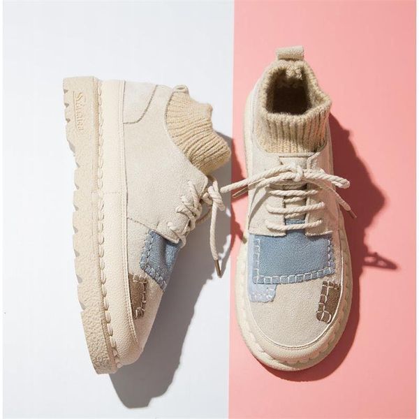 brand fashion beige women casual ankle boots lace up knitting fashion ladies winter snow boots plush shallow women winter, Black
brand fashion beige women casual ankle boots lace up knitting fashion ladies winter snow boots plush shallow women winter, Black