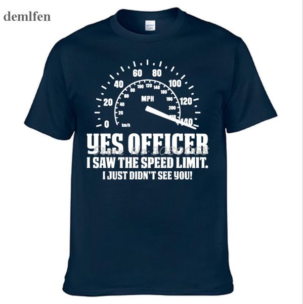 summer design yes officer i saw the speed limit t-shirts men's fashion casual short sleeve tshirt men t-shirt cotton print tees
summer design yes officer i saw the speed limit t-shirts men's fashion casual short sleeve tshirt men t-shirt cotton print tees