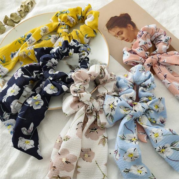 2 in 1 chiffon hair scrunchies bowknot ribbon elastics hair bands scrunchy flowers and round dot hair rope, Pink
2 in 1 chiffon hair scrunchies bowknot ribbon elastics hair bands scrunchy flowers and round dot hair rope, Pink