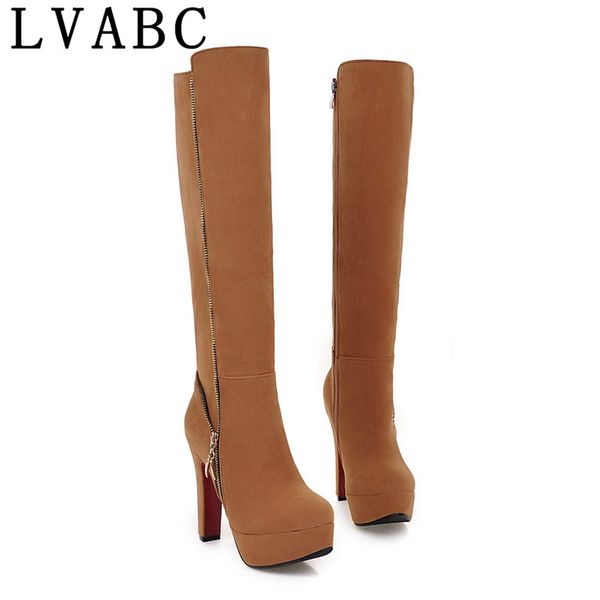 2020 fashion knee boots scrub ladies platform knee boots elegant platform riding size 33-47, Black
2020 fashion knee boots scrub ladies platform knee boots elegant platform riding size 33-47, Black