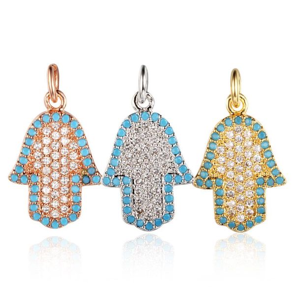 charms vnistar hamsa hand cz charm micro pave cubic zirconia protection symbol pendant diy jewelry making finding wholesale, Bronze;silver
charms vnistar hamsa hand cz charm micro pave cubic zirconia protection symbol pendant diy jewelry making finding wholesale, Bronze;silver