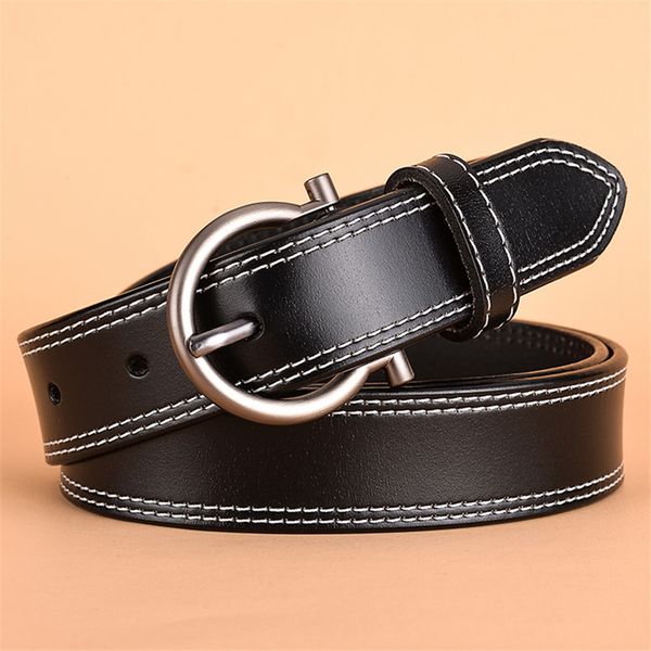 classic round buckle genuine leather ladies wide belt women's 2020 clothing belt girl casual belts for jeans, Black;brown
classic round buckle genuine leather ladies wide belt women's 2020 clothing belt girl casual belts for jeans, Black;brown