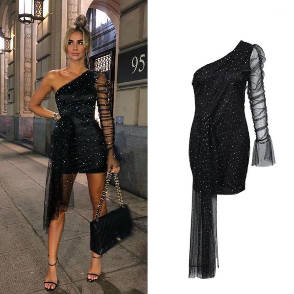 summer one shoulder lace skinny party causal banquet women dress tassel sequins womens designer dresses shiny, Black;gray
summer one shoulder lace skinny party causal banquet women dress tassel sequins womens designer dresses shiny, Black;gray
