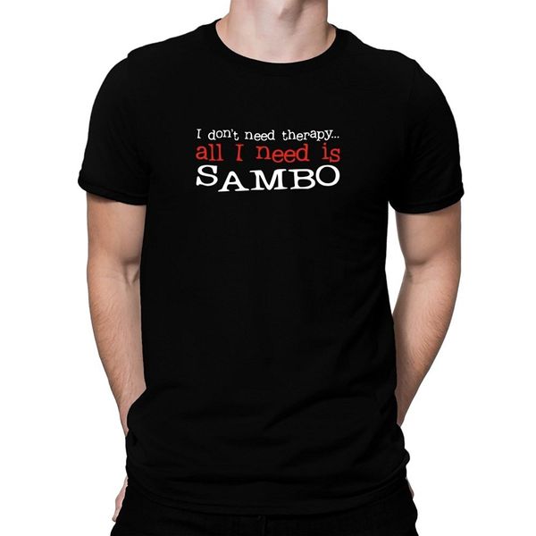 fashion 100% cotton teeburon i don't need therapy all i need is sambo t-shirt tee shirt
fashion 100% cotton teeburon i don't need therapy all i need is sambo t-shirt tee shirt