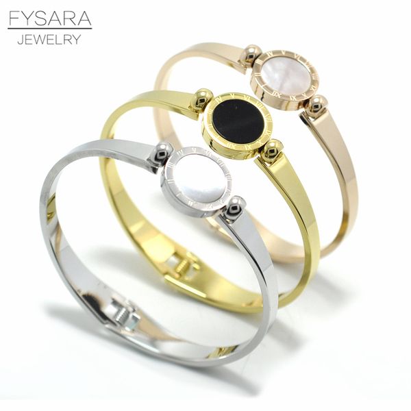 bangle fysara classic white shell black circle bangles & bracelets women letter roman numeral jewelry party cuff charm pulseiras
bangle fysara classic white shell black circle bangles & bracelets women letter roman numeral jewelry party cuff charm pulseiras