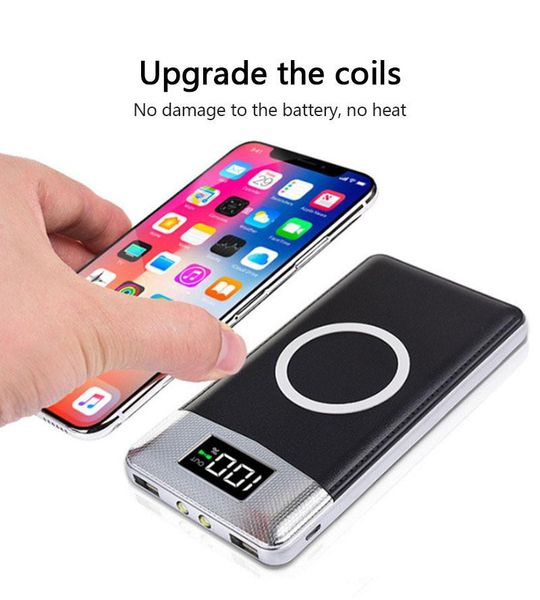 беспроводной ци зарядное устройство powerbank быстрой зарядки адаптер 20000mah для samsung notes8 для iphone 8 iphone x с retail box бесплат
беспроводной ци зарядное устройство powerbank быстрой зарядки адаптер 20000mah для samsung notes8 для iphone 8 iphone x с retail box бесплат