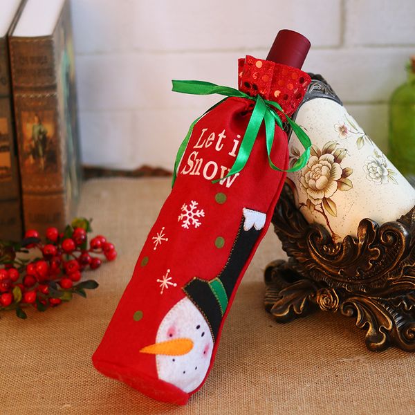 christmas decorations for home santa claus wine bottle cover snowman gift holders xmas decor new year
christmas decorations for home santa claus wine bottle cover snowman gift holders xmas decor new year