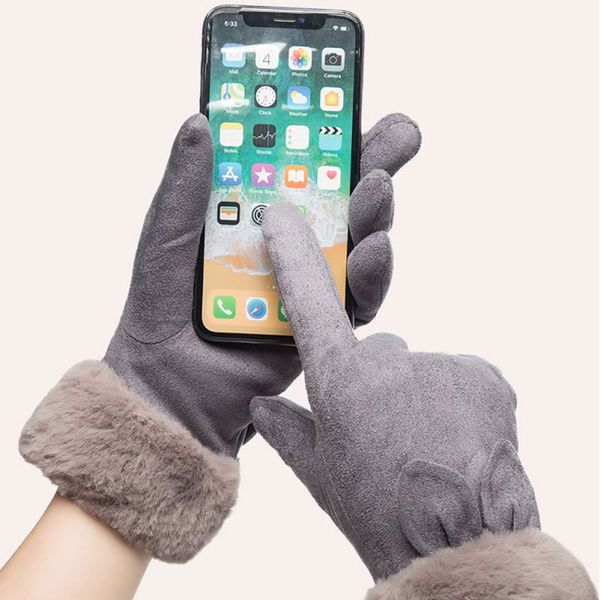 five fingers gloves 1 pair of cycling touch screen women thick wool cold resistant outdoor riding winter, Blue;gray
five fingers gloves 1 pair of cycling touch screen women thick wool cold resistant outdoor riding winter, Blue;gray