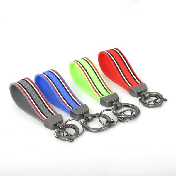 wholesale price zinc alloy silicone bangle key ring wrist keychain bracelet with keyring for promotional, Silver
wholesale price zinc alloy silicone bangle key ring wrist keychain bracelet with keyring for promotional, Silver