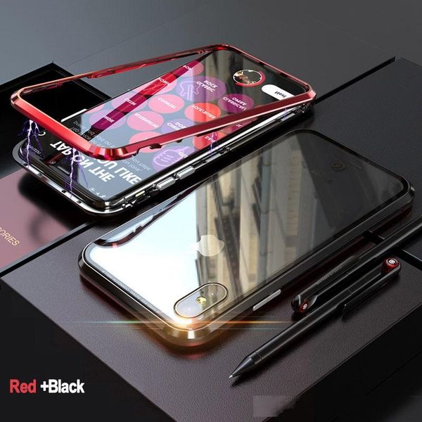 double side 360 magnetic adsorption metal case for iphone xr x xs max 7 8 6 6s plus shockproof front back tempered glass
double side 360 magnetic adsorption metal case for iphone xr x xs max 7 8 6 6s plus shockproof front back tempered glass