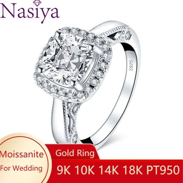 cluster rings luxury 8mm cushion moissanite engagement 9k 10k 14k 18k gold for women wedding anniversary bridal jewelry, Golden;silver
cluster rings luxury 8mm cushion moissanite engagement 9k 10k 14k 18k gold for women wedding anniversary bridal jewelry, Golden;silver
