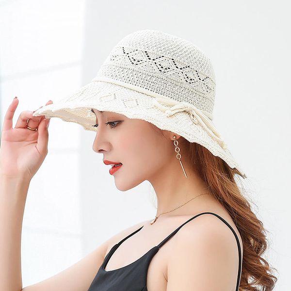 2020 new summer sunshade big wide brim hollow woven beach sun hat for women traveling foldable portable bowknot fedoras cap, Blue;gray
2020 new summer sunshade big wide brim hollow woven beach sun hat for women traveling foldable portable bowknot fedoras cap, Blue;gray