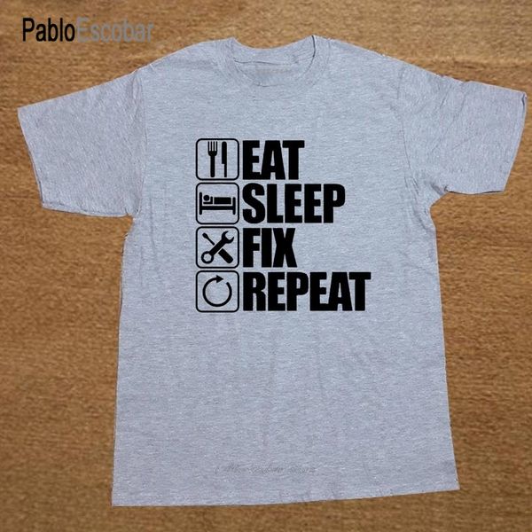 eat sleep fix repeat t shirts mechanic engineer gift for him dad fathers day t-shirts men cotton tshirts loose good quality
eat sleep fix repeat t shirts mechanic engineer gift for him dad fathers day t-shirts men cotton tshirts loose good quality