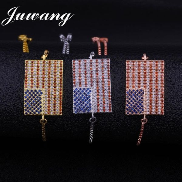 link, chain juwang street creative usa pattern bracelet for female girl fashion multiple rows micro inlay zircon brasselet jewelry gift, Black
link, chain juwang street creative usa pattern bracelet for female girl fashion multiple rows micro inlay zircon brasselet jewelry gift, Black