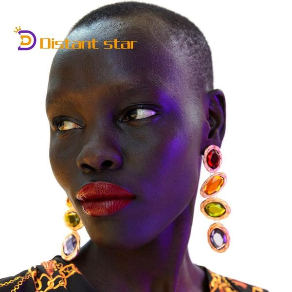 exquisite autumn women's long cz zircon drop earrings colorful crystal earrings jewelry accessory for women gifts, Silver
exquisite autumn women's long cz zircon drop earrings colorful crystal earrings jewelry accessory for women gifts, Silver