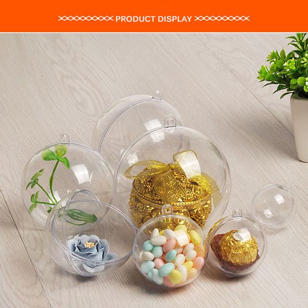 party decoration 8/10/12 cm transparent open plastic christmas decorations ball clear bauble ornament gift present box
party decoration 8/10/12 cm transparent open plastic christmas decorations ball clear bauble ornament gift present box