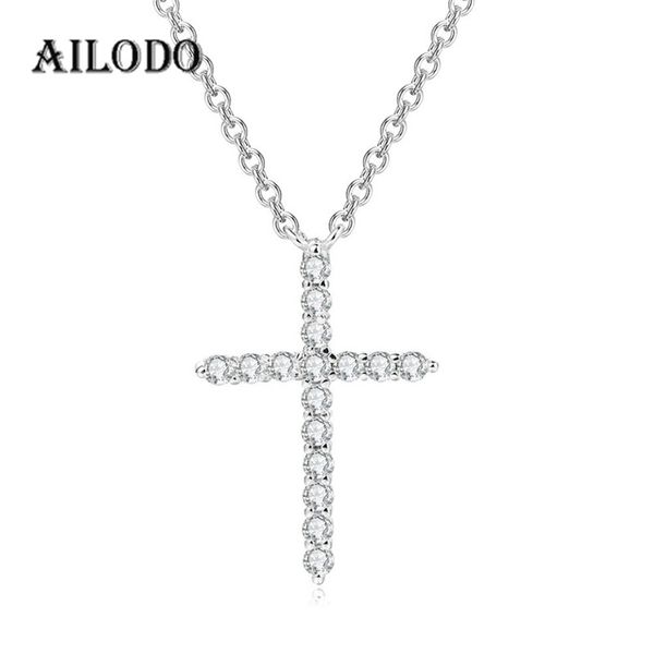 pendant necklaces ailodo minimalist cross necklace for women girls luxury party wedding cz fashion jewelry birthday gift 20aug17, Silver
pendant necklaces ailodo minimalist cross necklace for women girls luxury party wedding cz fashion jewelry birthday gift 20aug17, Silver