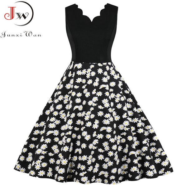 casual dresses 2021 women floral print dress summer v-neck sleeveless elegant vintgae party vestidos plus size s~3xl robe femme, Black;gray
casual dresses 2021 women floral print dress summer v-neck sleeveless elegant vintgae party vestidos plus size s~3xl robe femme, Black;gray