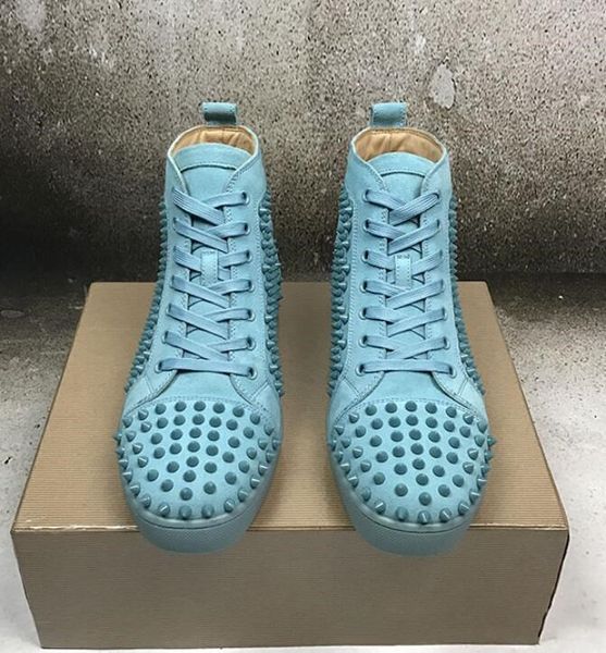 fashion designer brand red sole studded spikes flats shoes red bottom shoes for men and women party lovers genuine leather suede sneakers, Black
fashion designer brand red sole studded spikes flats shoes red bottom shoes for men and women party lovers genuine leather suede sneakers, Black