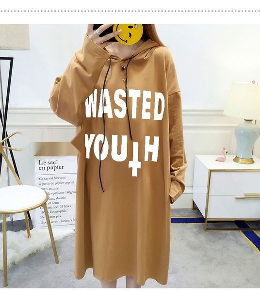 hooded thin 300 jin korean style women's long sleeve extra large size t-shirt sweatersweater sweater t-shirt cotton mid-length ghaqb, Black
hooded thin 300 jin korean style women's long sleeve extra large size t-shirt sweatersweater sweater t-shirt cotton mid-length ghaqb, Black