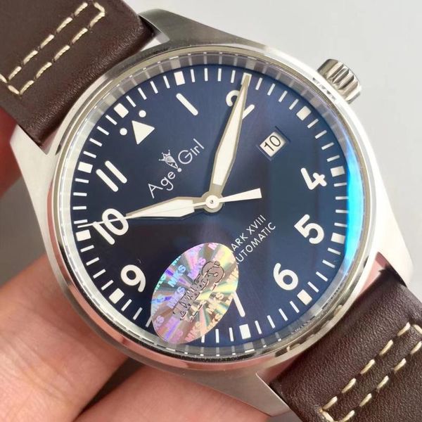 классический new men автоматический механический pilot mark xviii коричневая кожа нержавеющая сталь сапфир синий циферблат часы, Slivery;brown
классический new men автоматический механический pilot mark xviii коричневая кожа нержавеющая сталь сапфир синий циферблат часы, Slivery;brown