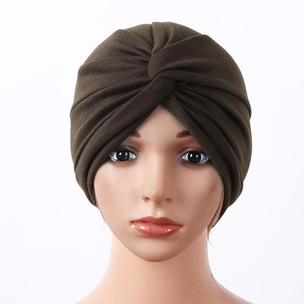 women solid color soft cotton turbans fashion tied knot pleated close-fitting beanies caps comfortable headwraps sleep hat, Blue;gray
women solid color soft cotton turbans fashion tied knot pleated close-fitting beanies caps comfortable headwraps sleep hat, Blue;gray