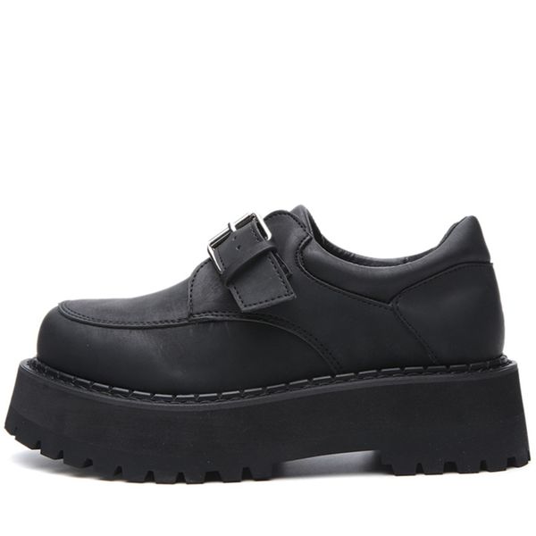 high platform women casual chunky women single shoes leather black punk shoes round toe buckles gothic ladies shoes 2020
high platform women casual chunky women single shoes leather black punk shoes round toe buckles gothic ladies shoes 2020
