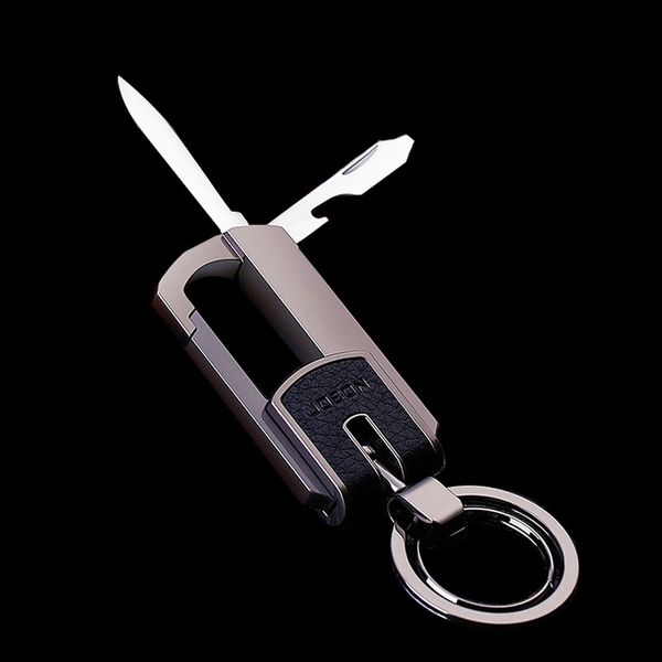 multifunctional car keychain with knife bottle opener zinc alloy keyring car key chain for golf pendant accessories, Silver
multifunctional car keychain with knife bottle opener zinc alloy keyring car key chain for golf pendant accessories, Silver