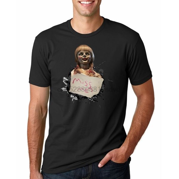 digital printing t shirts annabelle the haunted doll men designer t shirts man round collar short sleeve tee shirts horror movie
digital printing t shirts annabelle the haunted doll men designer t shirts man round collar short sleeve tee shirts horror movie