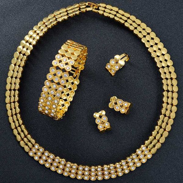 sunny jewelry bridal wedding jewelry sets cubic zirconia african beads round necklace earrings bracelet ring for women for party, Silver
sunny jewelry bridal wedding jewelry sets cubic zirconia african beads round necklace earrings bracelet ring for women for party, Silver