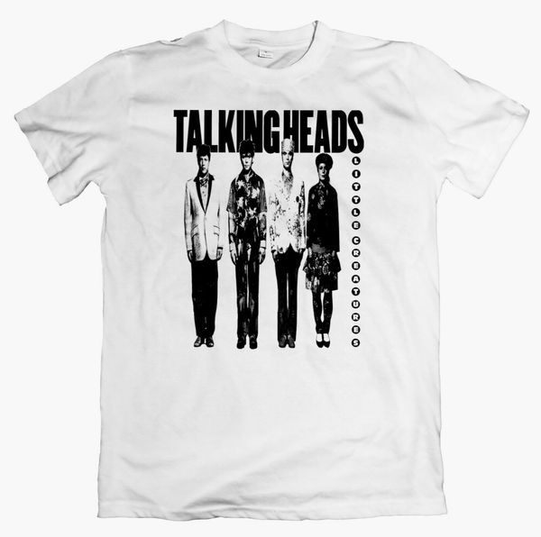 talking heads 'little creatures' t-shirt, devo, xtc, wire, television, b-52s 
talking heads 'little creatures' t-shirt, devo, xtc, wire, television, b-52s