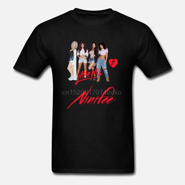 new little mix personalised t-shirt lm5 uk tour 2020 girls ladies white