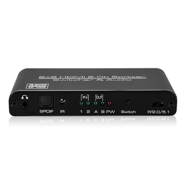 avedio links hdmi switch 4k 60hz hdmi splitter, 2 port switcher 2 in out with ir remote control ,support hdr, hdcp 2.2,hd
avedio links hdmi switch 4k 60hz hdmi splitter, 2 port switcher 2 in out with ir remote control ,support hdr, hdcp 2.2,hd