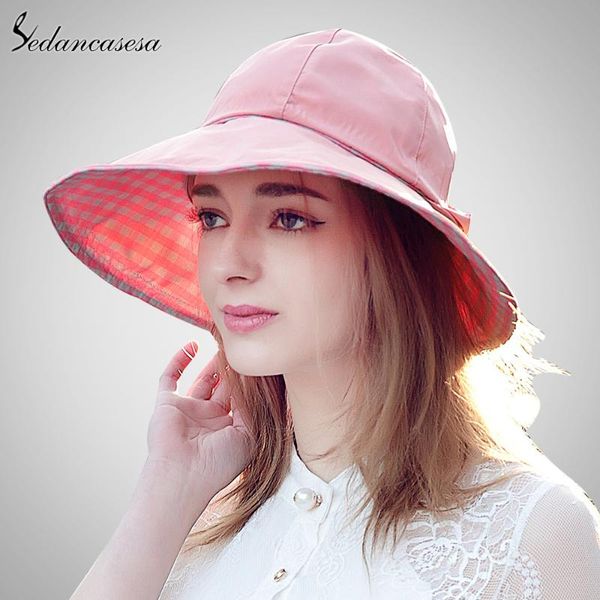 wide brim hats sedancasesa sun hat for women summer bucket protect beach foldable large cap 5 color wg015241, Blue;gray
wide brim hats sedancasesa sun hat for women summer bucket protect beach foldable large cap 5 color wg015241, Blue;gray