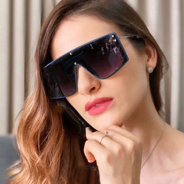 sunglasses mimiyou oversized goggle women rivet outdoor retro fashion men brand uv400 eyeglasses shades, White;black
sunglasses mimiyou oversized goggle women rivet outdoor retro fashion men brand uv400 eyeglasses shades, White;black