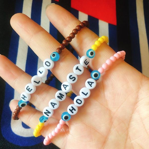 bohemian acrylic beading letter you are my sunshine honey trendy charm bracelet lover valentine's day gifts women chic jewelry, Golden;silver
bohemian acrylic beading letter you are my sunshine honey trendy charm bracelet lover valentine's day gifts women chic jewelry, Golden;silver