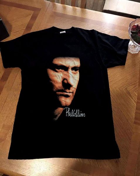 vintage 1990 phil collins but seriously world tour t-shirt reprint short sleeves new fashion t shirt men clothing tee
vintage 1990 phil collins but seriously world tour t-shirt reprint short sleeves new fashion t shirt men clothing tee