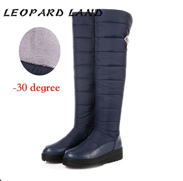 leopard land winter women over knee high down snow boots casual ankle boots wedge zipper mother high down woman hx, Black
leopard land winter women over knee high down snow boots casual ankle boots wedge zipper mother high down woman hx, Black